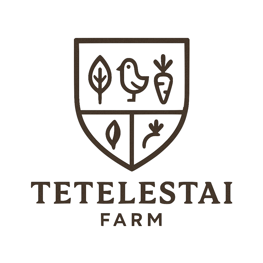 Tetelestai Farm Shield Logo